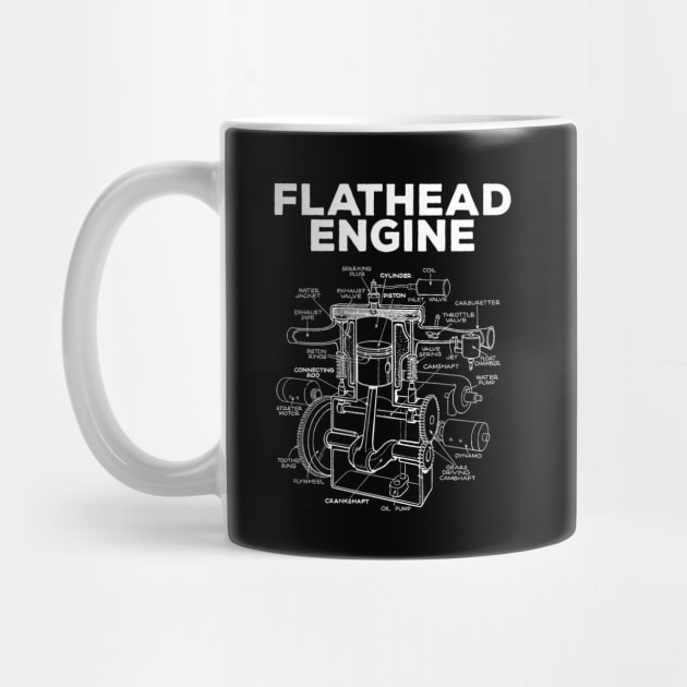 Flathead Engine by Kingrocker Clothing